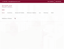 Tablet Screenshot of displaymoveis.com.br